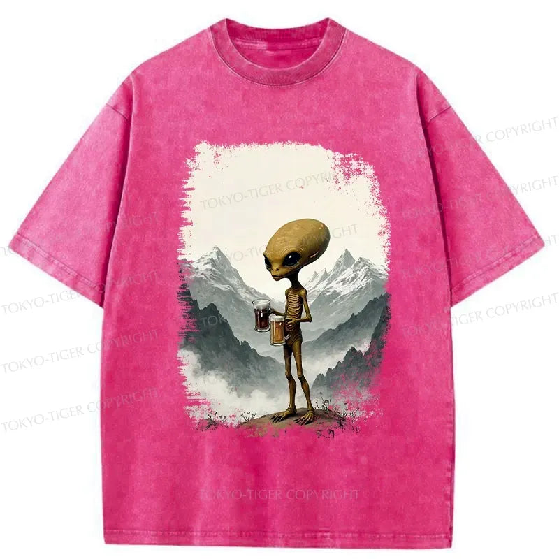best seller kyoto-lion alien beer t-shirt