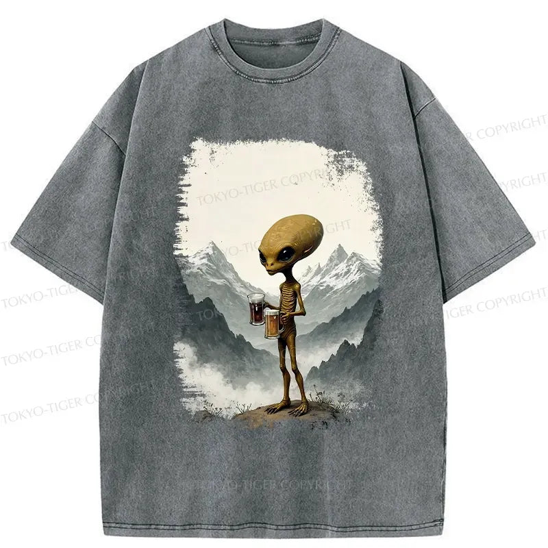 best seller kyoto-lion alien beer t-shirt