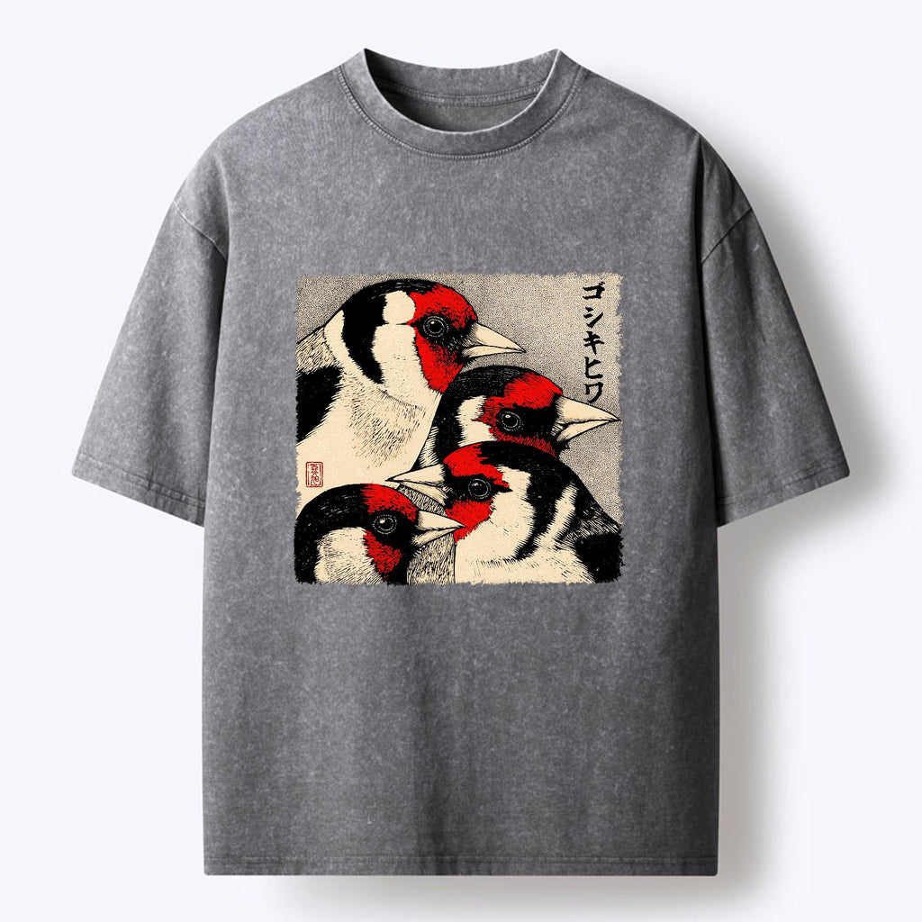 Kyoto Lion Washed T-Shirt Gift Idea