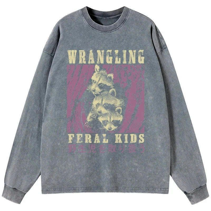 Japanese vintage kids long sleeve tee