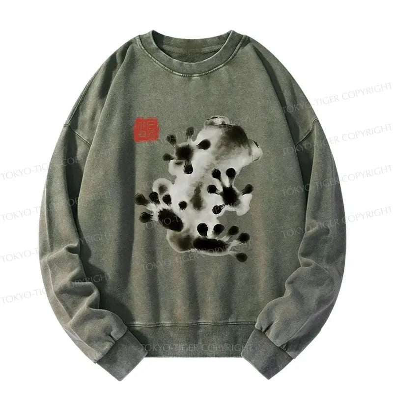 Kyoto Lion Washed Frog Sweatshirt