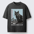 Japanese Cat T-Shirt for Streetwear