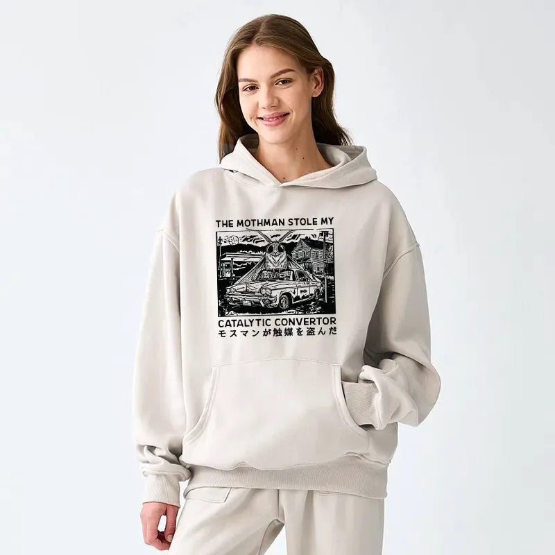 trendy Japanese streetwear hoodie for summer