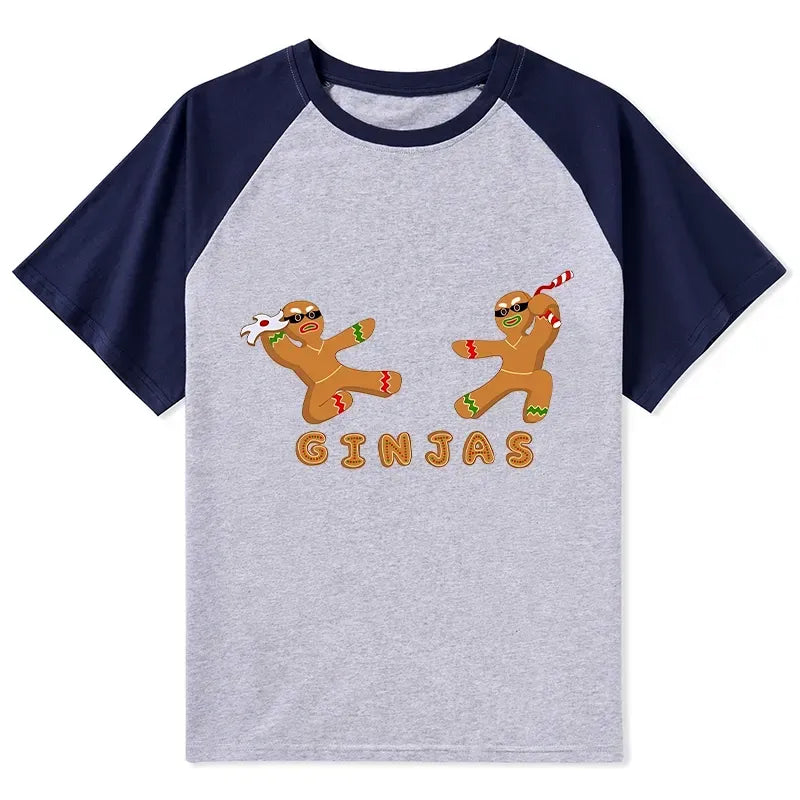 Kyoto Gingerbread Ninja Tee with Free Shipping