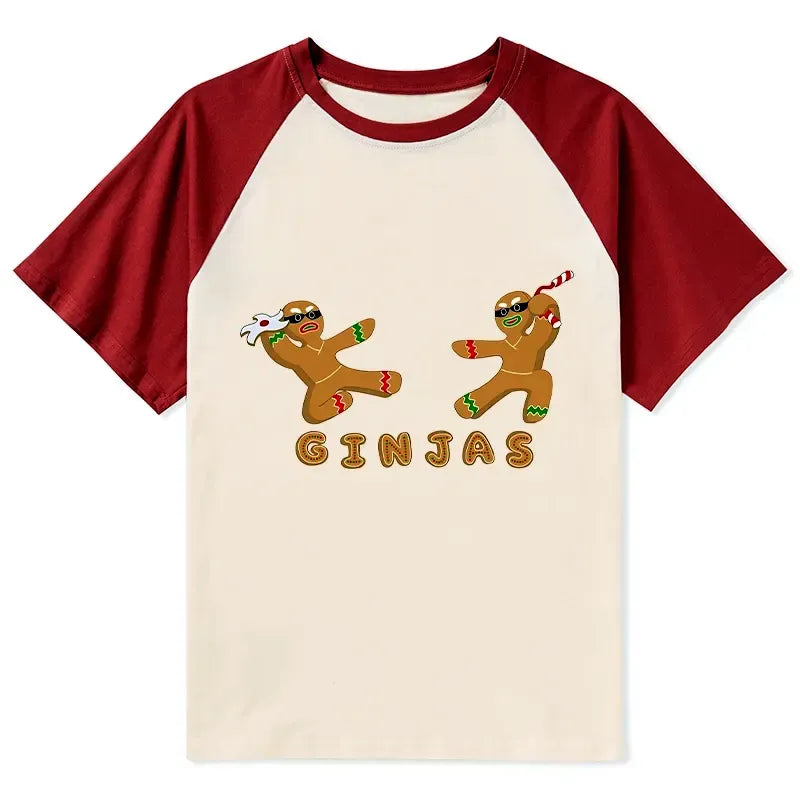 Kyoto Gingerbread Ninja Tee with Free Shipping