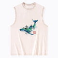 Kyoto-Lion Vintage Landscape Tank for Summer