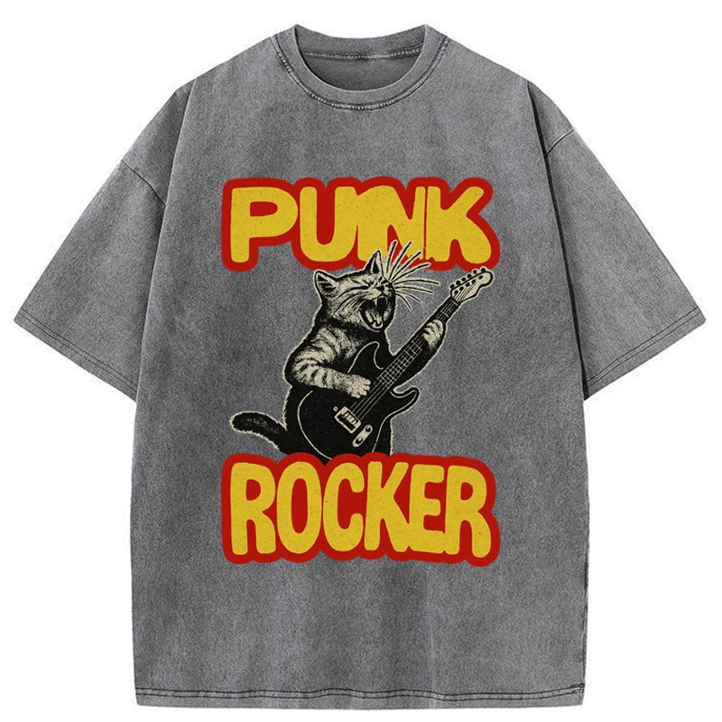 Washed Unisex Cotton Tee for Daily Wear