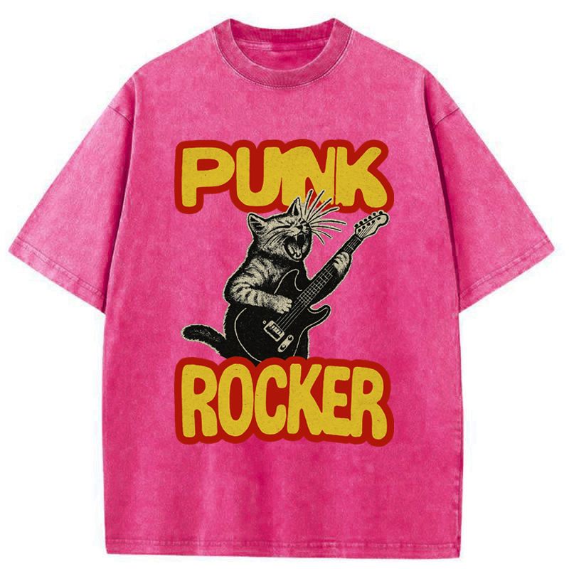 Japanese Vintage Punk Kitty T-Shirt