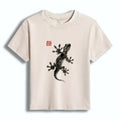 Minimal Asian Ink Brush T-shirt for Summer