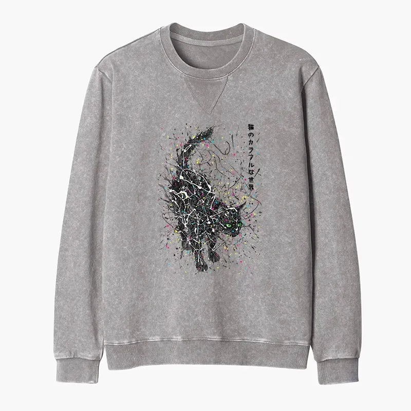 Kyoto Lion Cat Sweatshirt Gift Idea