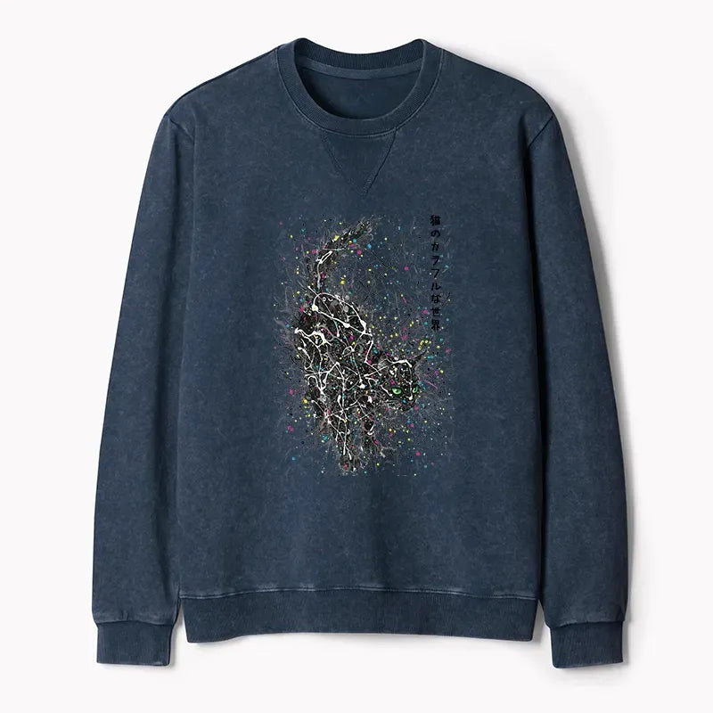 Vintage Washed Terry Sweatshirt Unisex