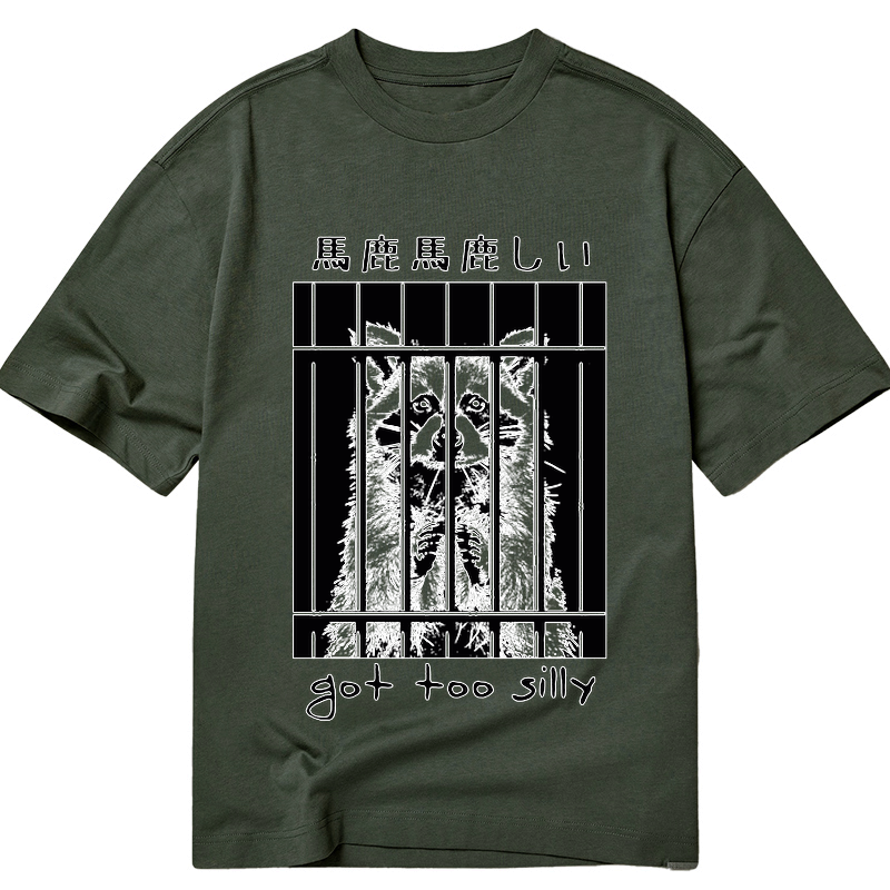 Funny Japanese Raccoon T-Shirt