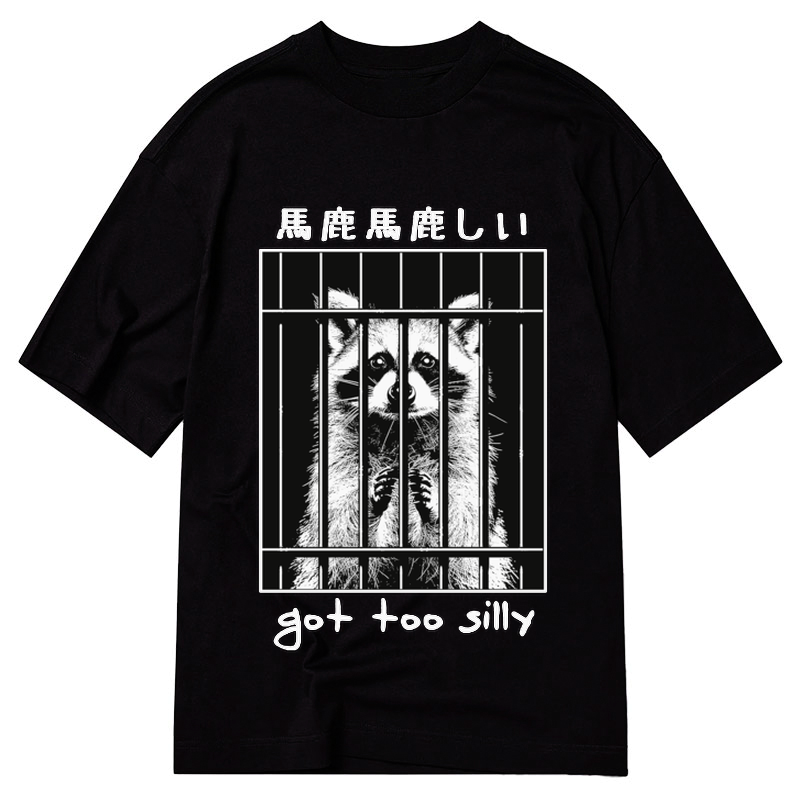 Funny Japanese Raccoon T-Shirt