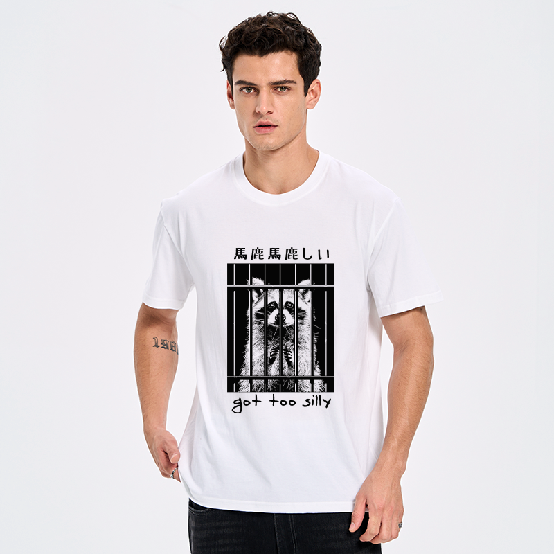 Funny Japanese Raccoon T-Shirt