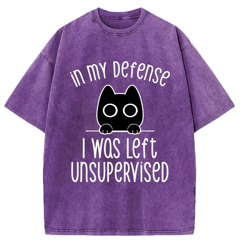 Funny Japanese Cat T-Shirt for Streetwear