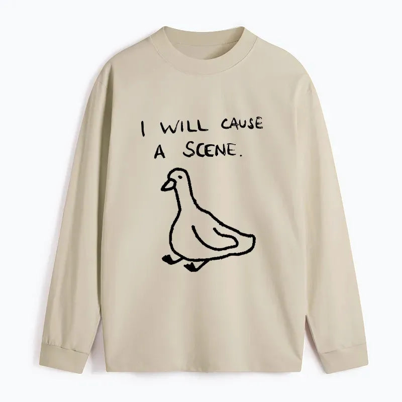 Funny Japan Retro Long Sleeve T-Shirt