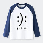 Laugh Or Sad Unisex T-shirt for Daily Wear