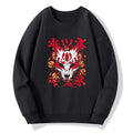 Japanese Fox Mask Sweatshirt Free Shipping