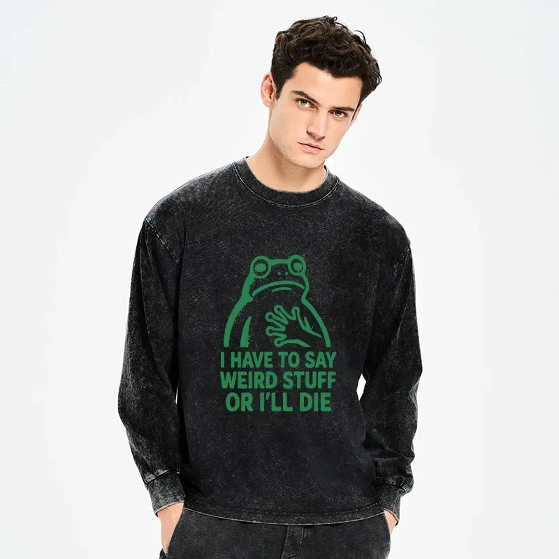 Weird Frog Gift for Him
