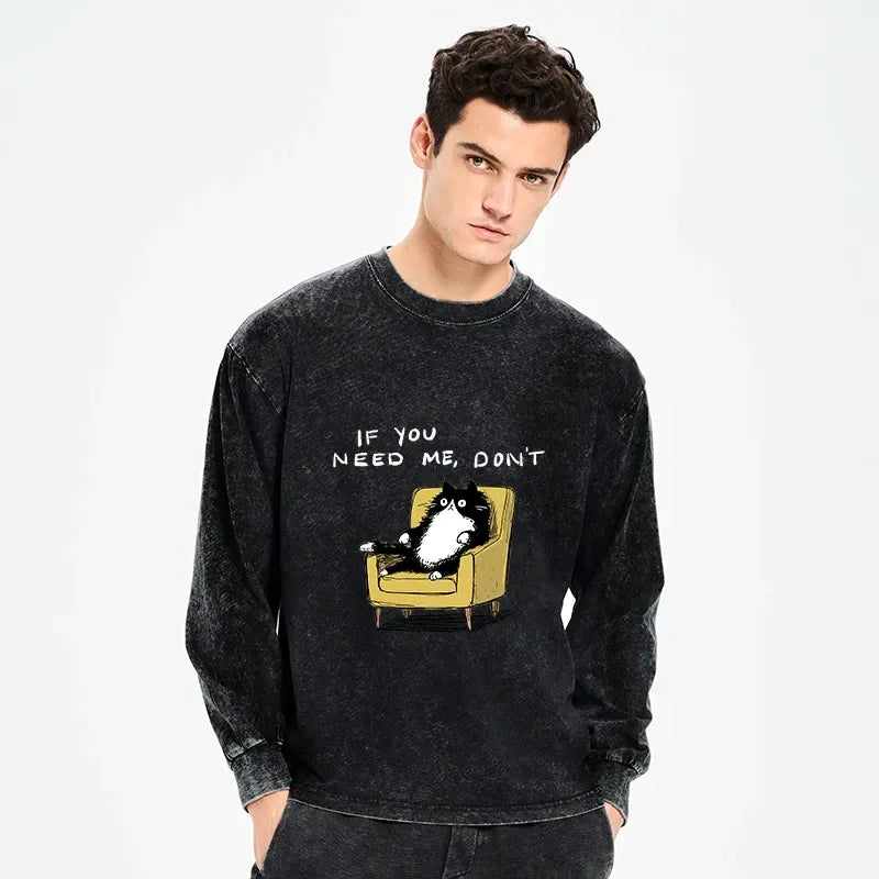 Unisex cat tee for daily wear