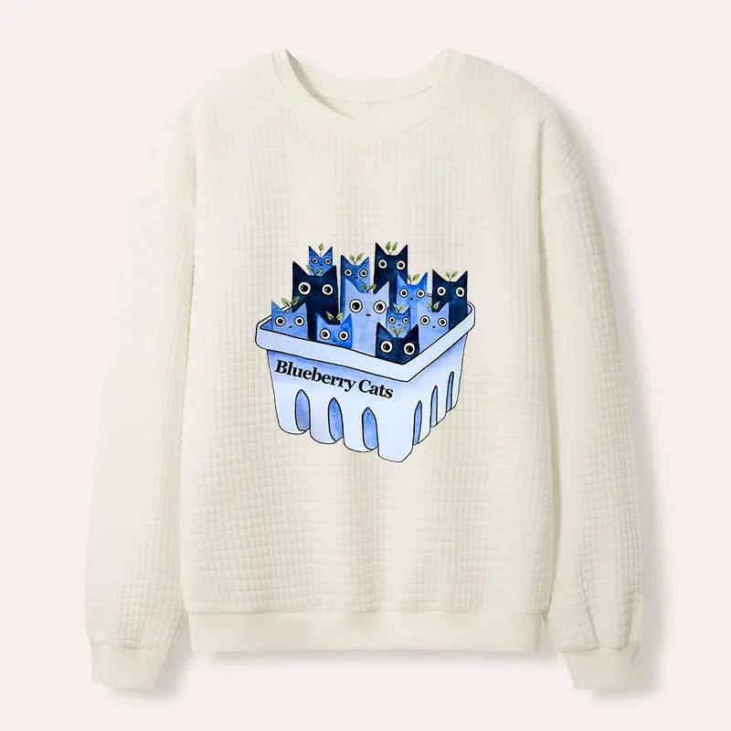 Japanese Cats Sweatshirt Gift Idea