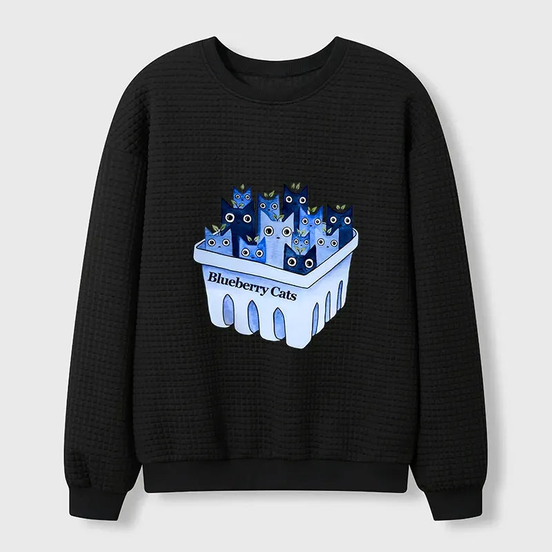Japanese Cats Sweatshirt Gift Idea