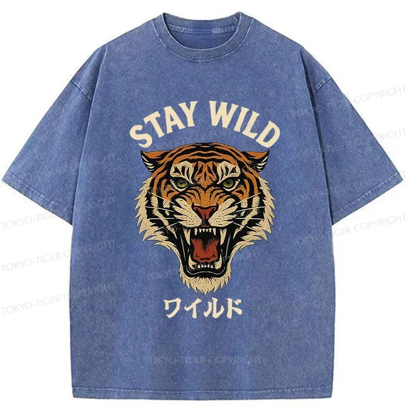 Unisex Cotton Tiger Tee Daily Wear