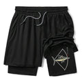 kyoto lion training shorts for men