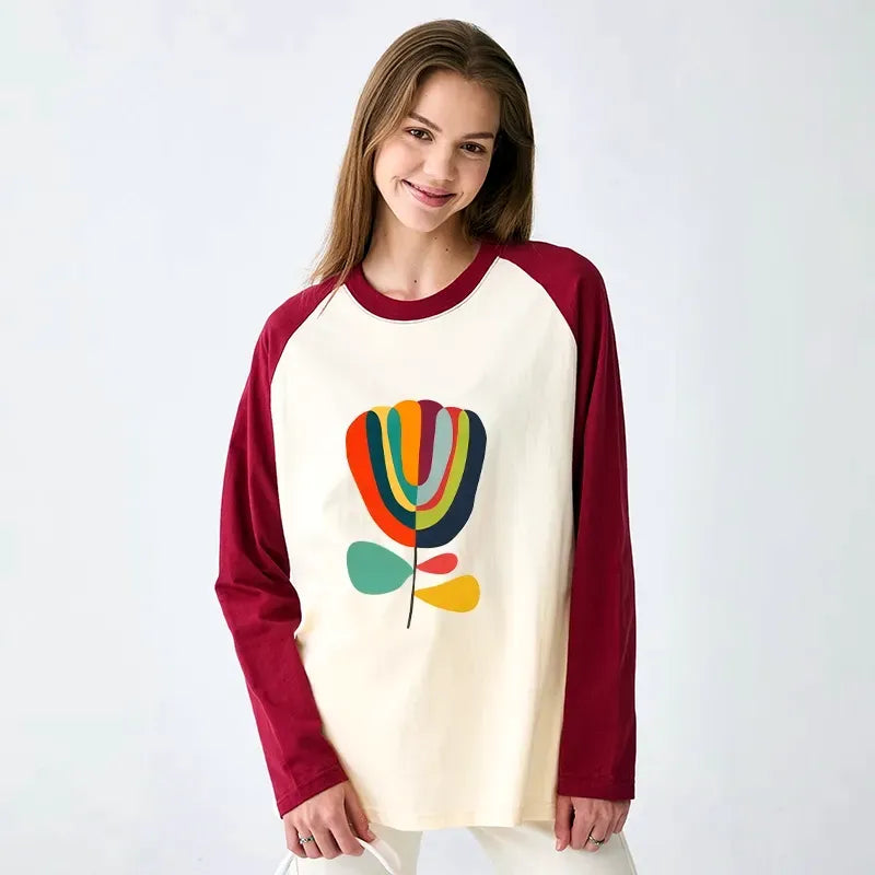 Japanese Minimalist Print T-shirt On Sale