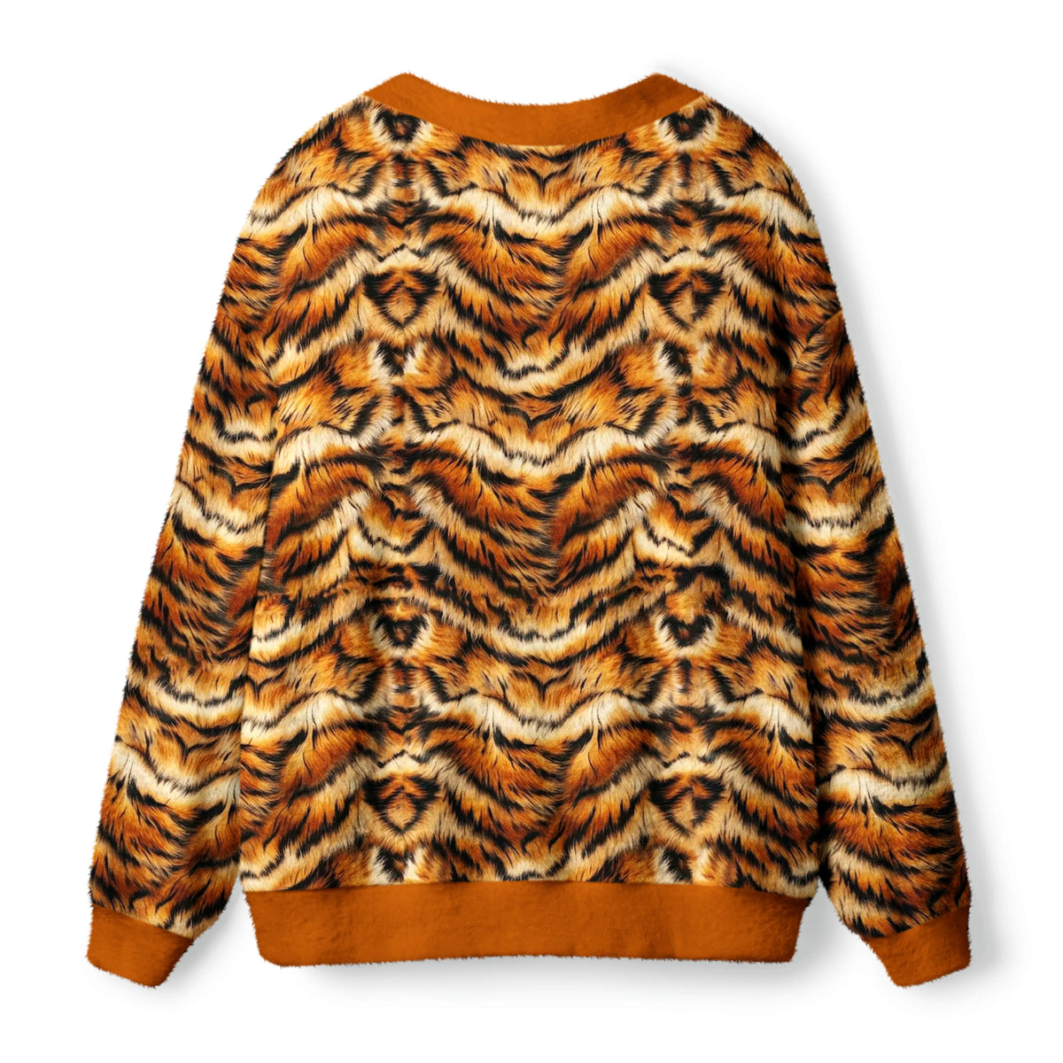 Kyoto-Lion Tiger Stripes:Stripes That Define The King Of Beasts Ugly Cardigan Sweater