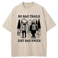 Kyoto-Lion Go Camping With Monsters Washed T-Shirt