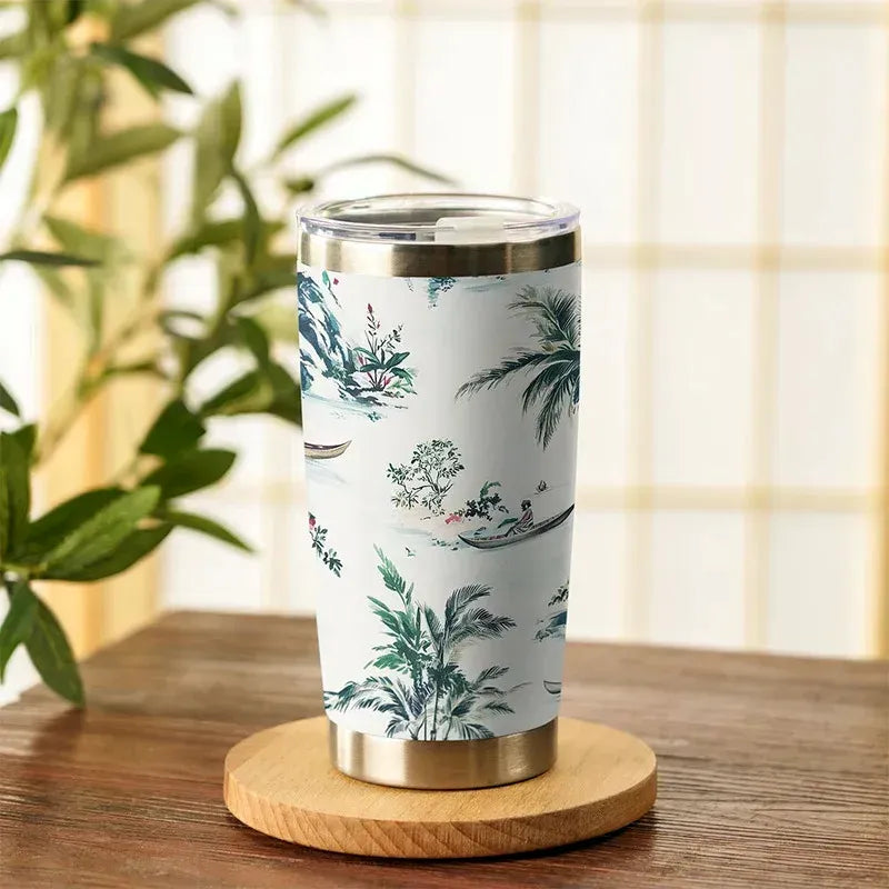 Vintage Ukiyo-e Tumbler for Daily Use