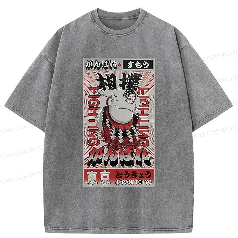 Japanese Sumo T-Shirt for Summer