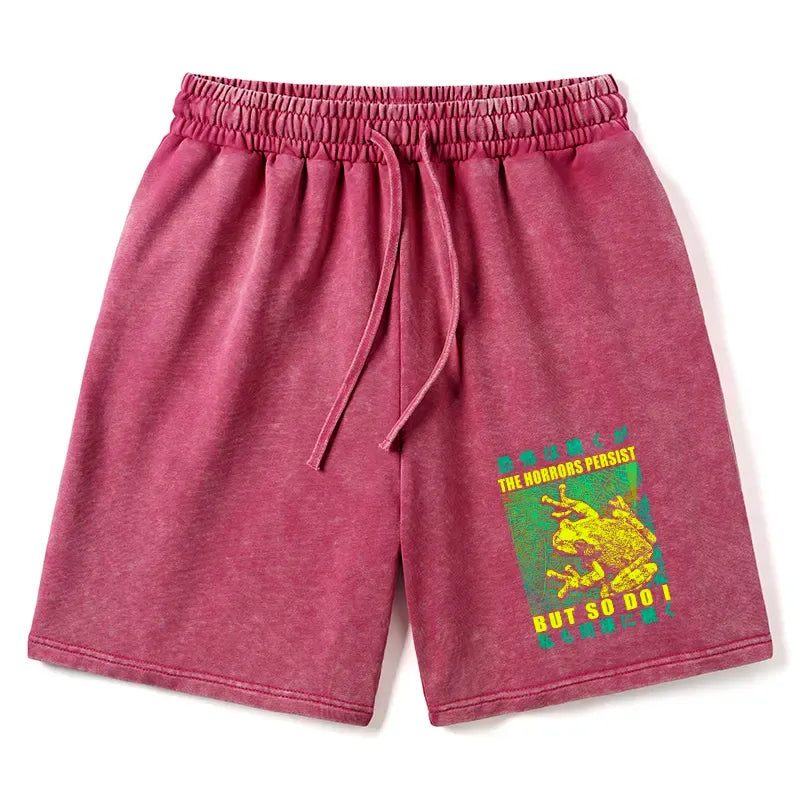 Retro Kyoto lion shorts on sale