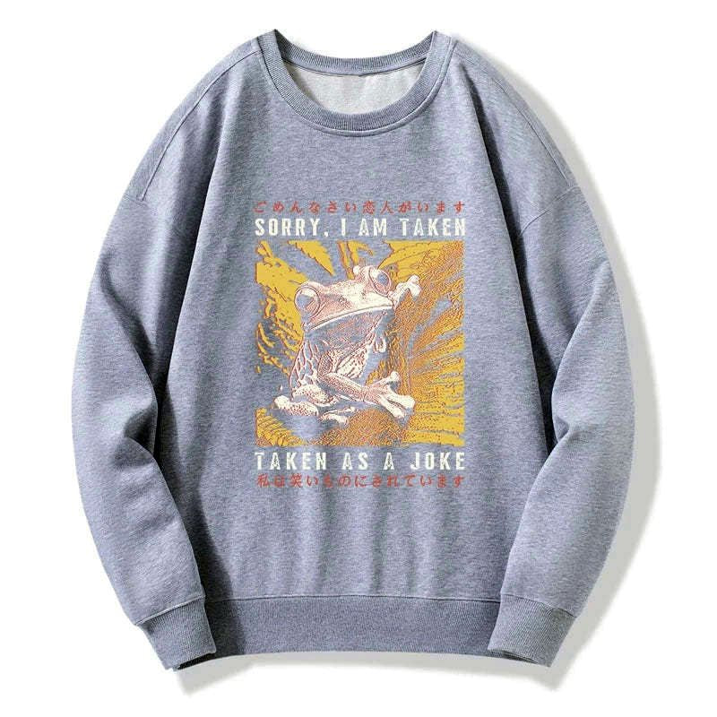 Kyoto-Lion The Tragic Frog Japanese Sweatshirt