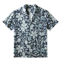 Japanese Floral Aloha Shirt for Summer