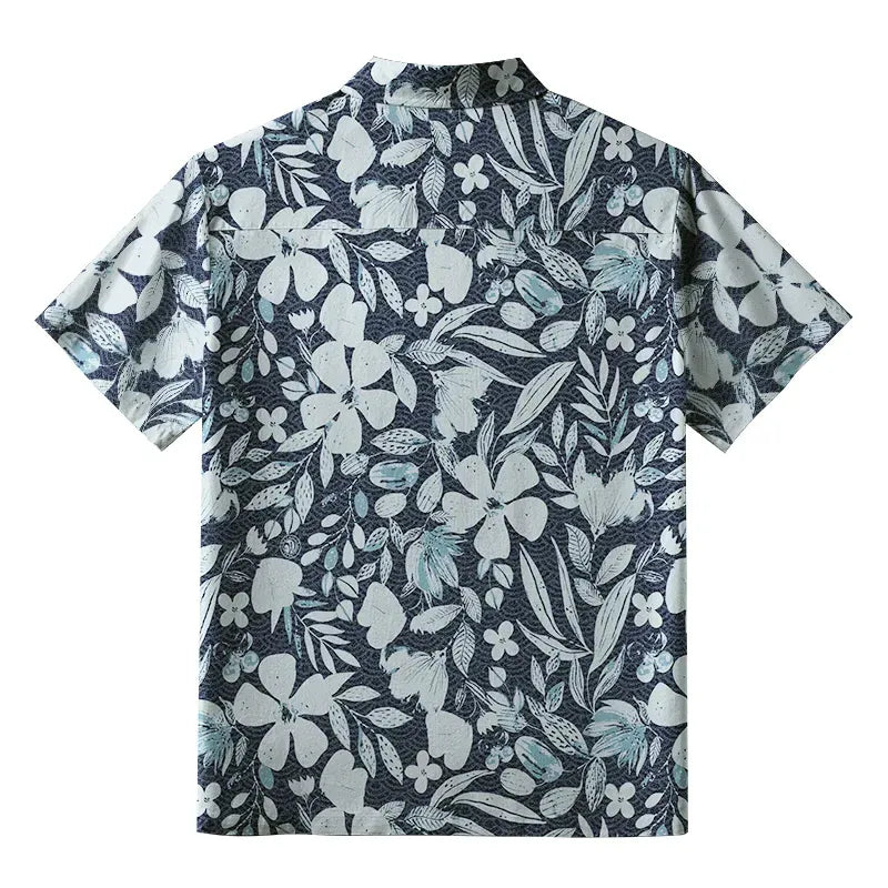 Unisex Cotton Button Up Shirt Vacation