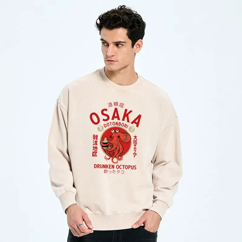 kyoto lion ukiyo-e sweatshirt free shipping