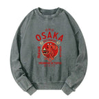 vintage japan drunken octopus sweatshirt for men