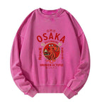 japanese octopus washed sweatshirt on sale