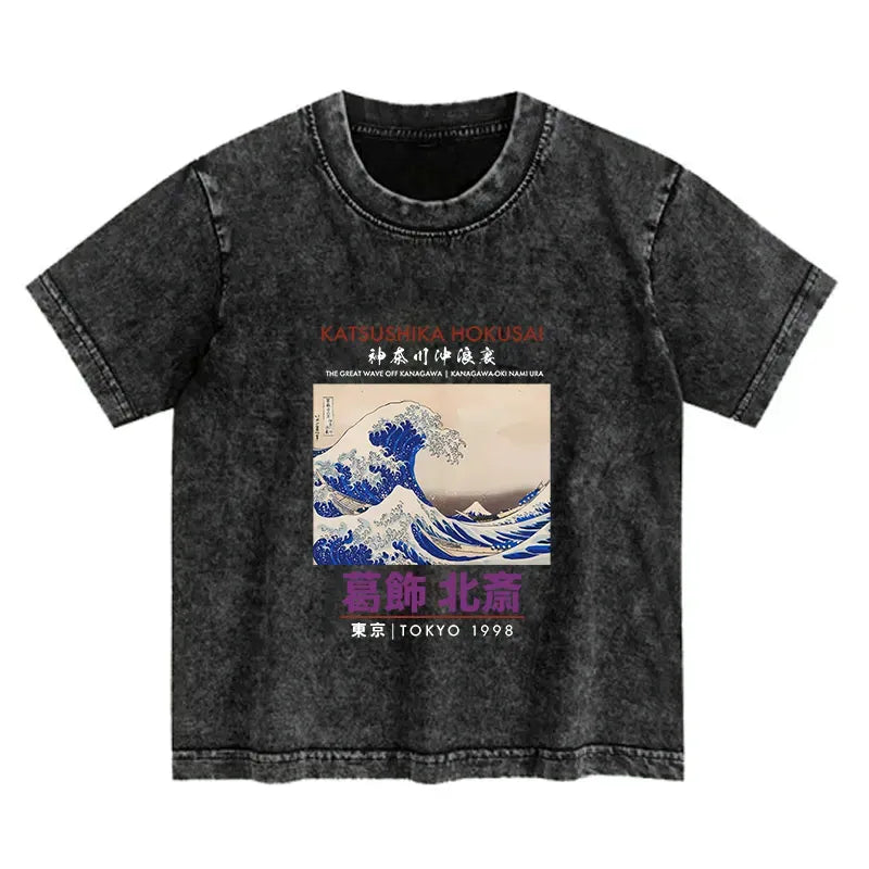 Kyoto-Lion Kids T-Shirt Free Shipping