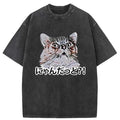 angry cat t-shirt for summer