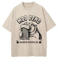 japanese ramen lover washed t-shirt
