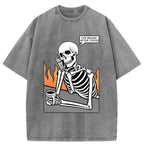 japanese washed t-shirt for everyday wear