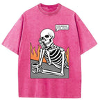 japanese washed t-shirt for everyday wear