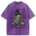 kyoto lion washed tee for men