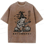kyoto lion washed tee for men