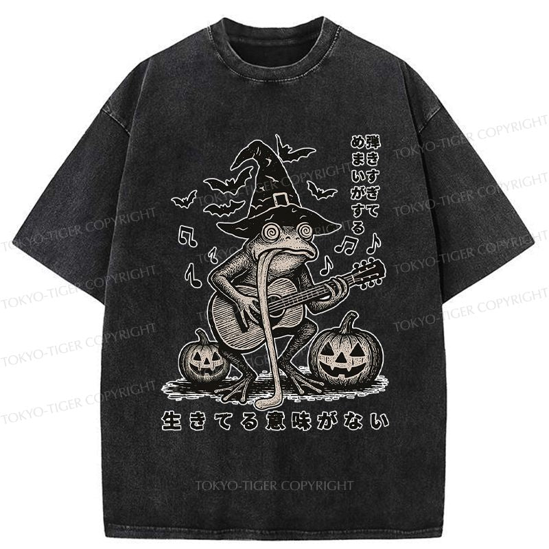 kyoto lion washed tee for men