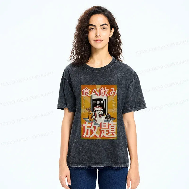 Vintage Japanese T-Shirt for Street Style
