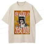 Vintage Japanese T-Shirt for Street Style